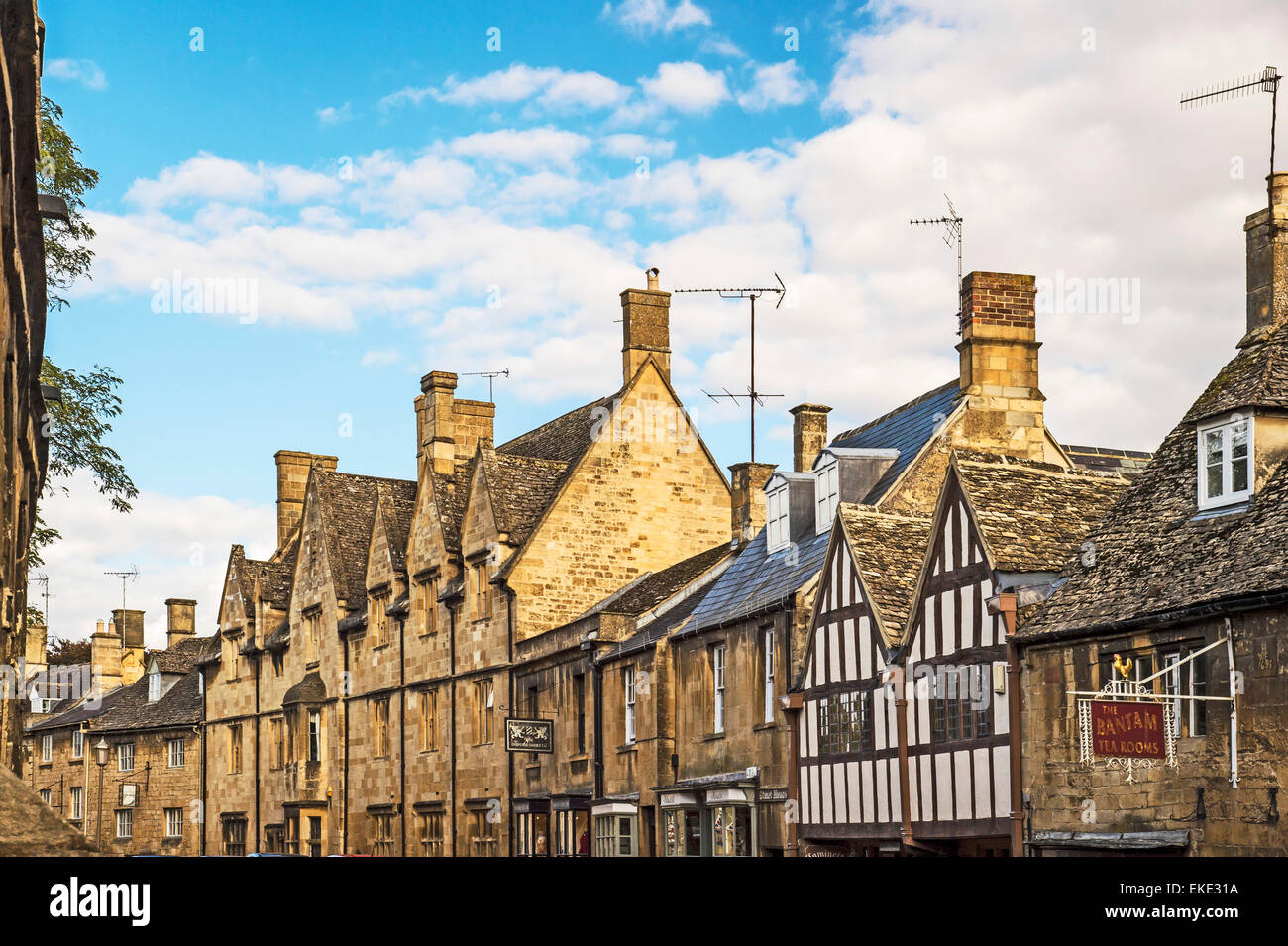 Chipping Camden dans les Cotswolds, Gloucestershire Banque D'Images