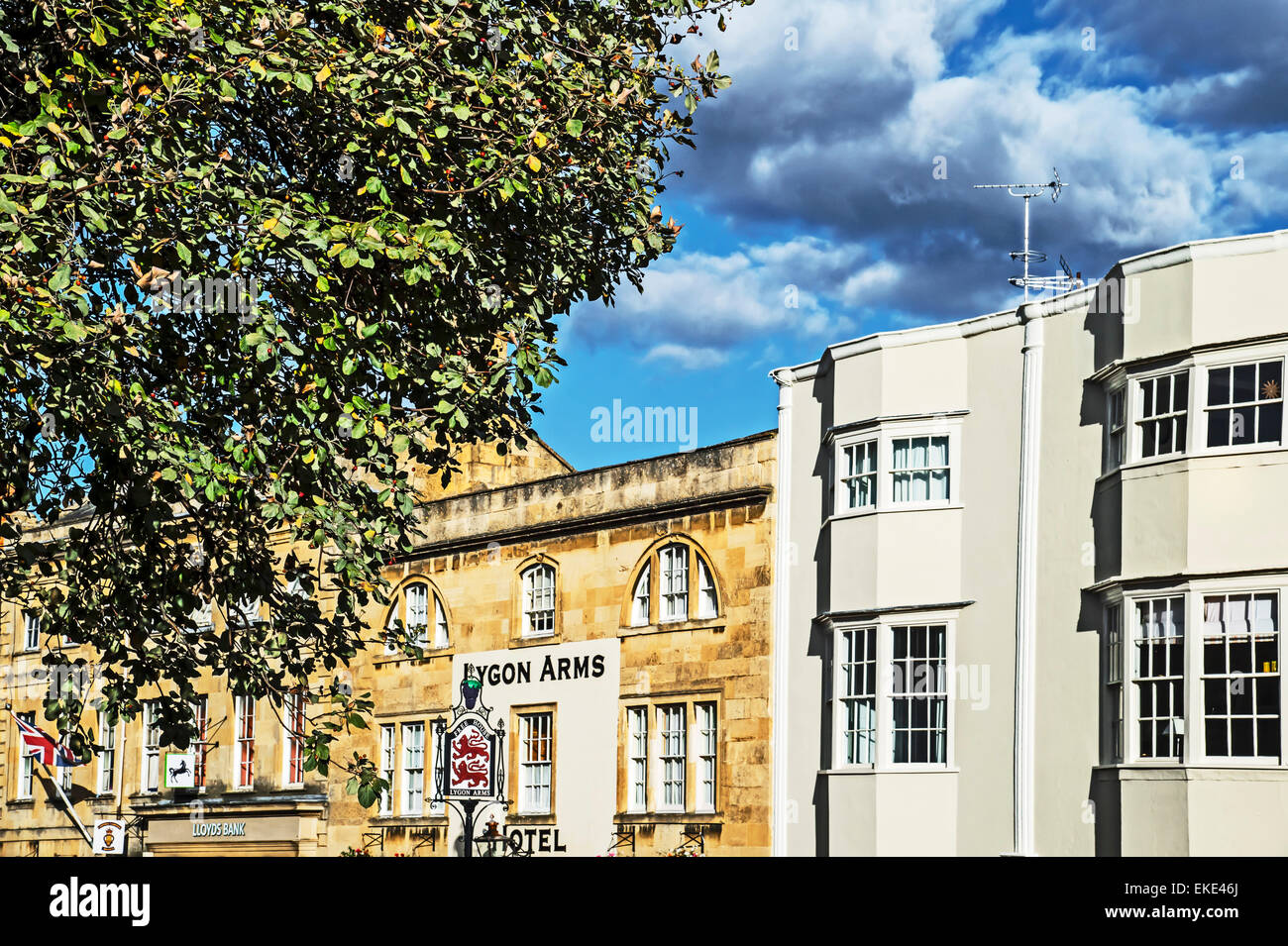 Chipping Camden dans les Cotswolds, Gloucestershire Banque D'Images