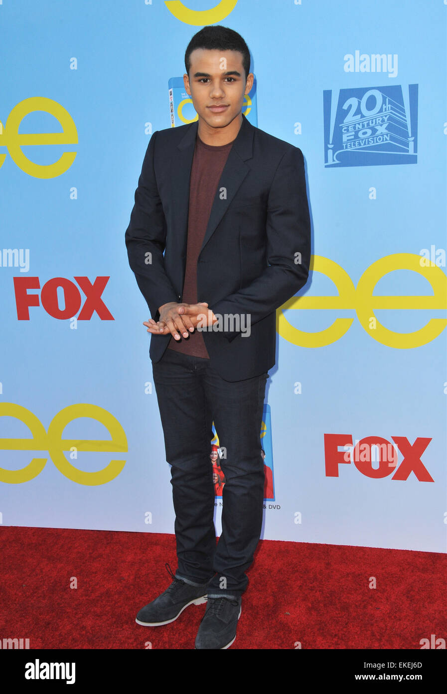 LOS ANGELES, CA - le 12 septembre 2012 : Jacob Artiste à la premiere saison 4 de 'Glee' au Paramount Studios, Hollywood. Banque D'Images