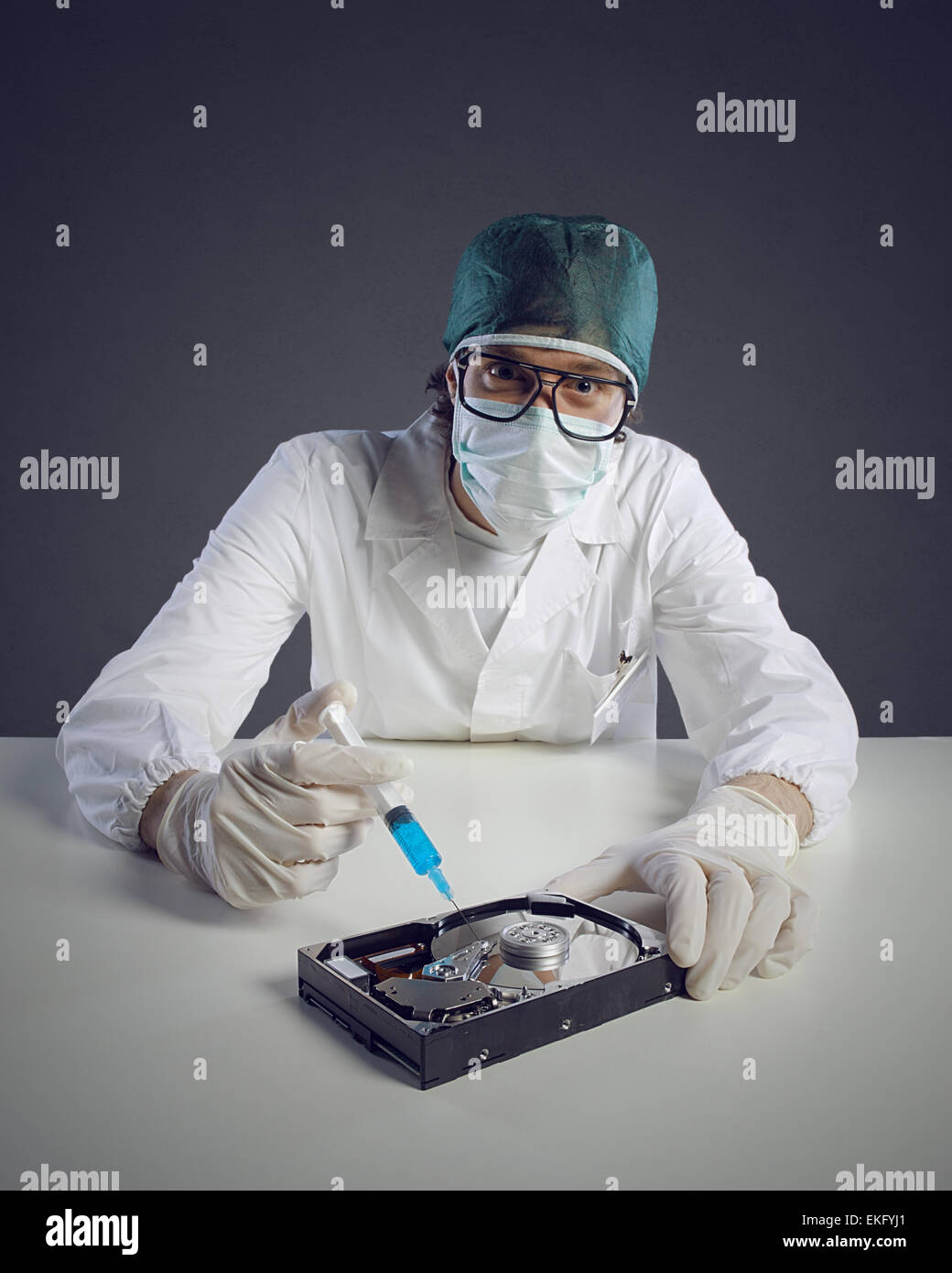 Virus informatique concept Banque D'Images