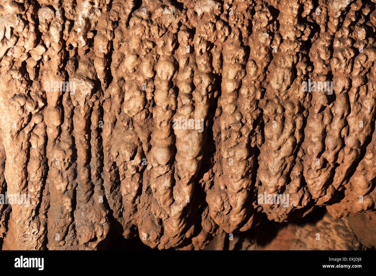 La grotte de Chiang Dao, Chiang Rai, Thaïlande du Nord. Formations calcaires Banque D'Images