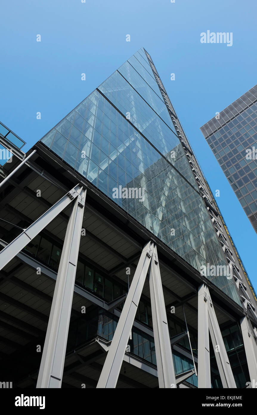 Les immeubles de bureaux, City of London, England Banque D'Images