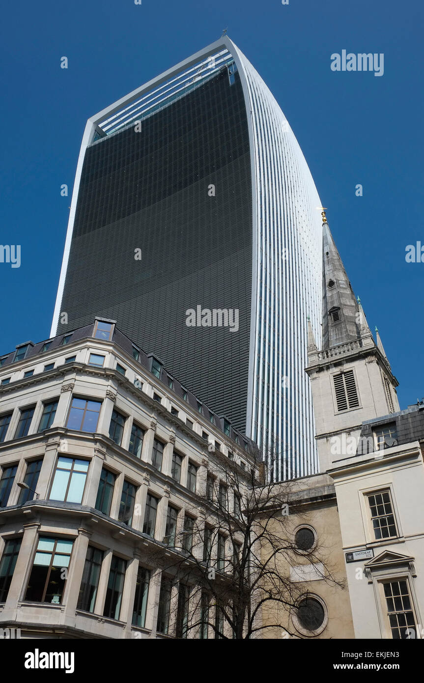 Sky Garden building, 20 Fenchurch Street, London, England Banque D'Images