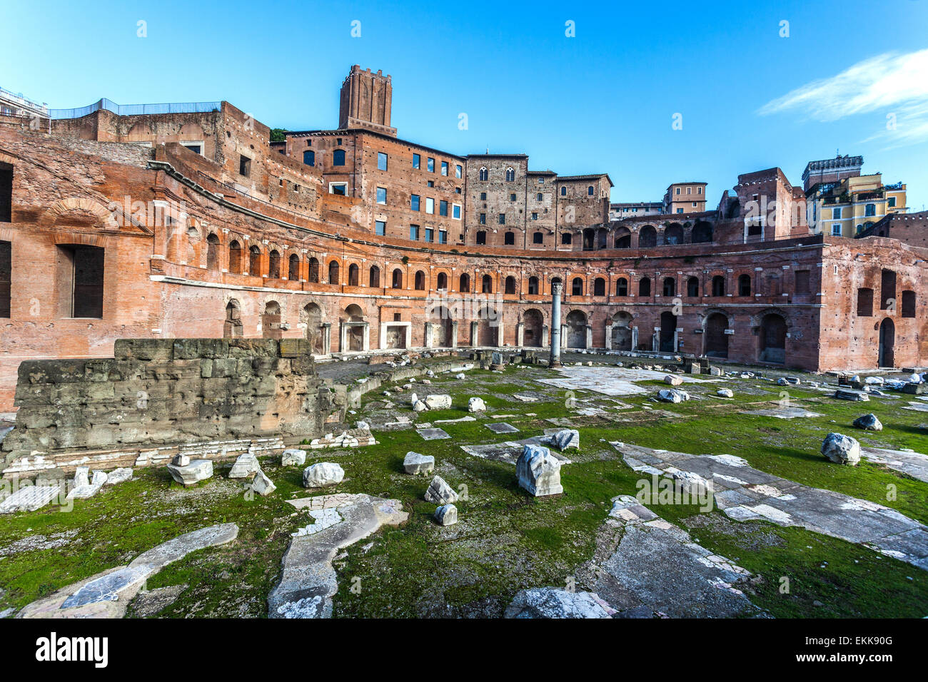 Foro di Augusto, Rome, Italie. Banque D'Images