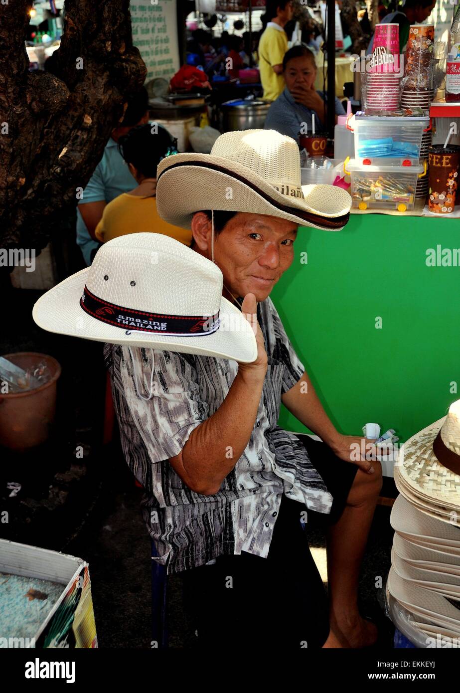 Bangkok thailand thai hats Banque de photographies et d'images à haute  résolution - Alamy