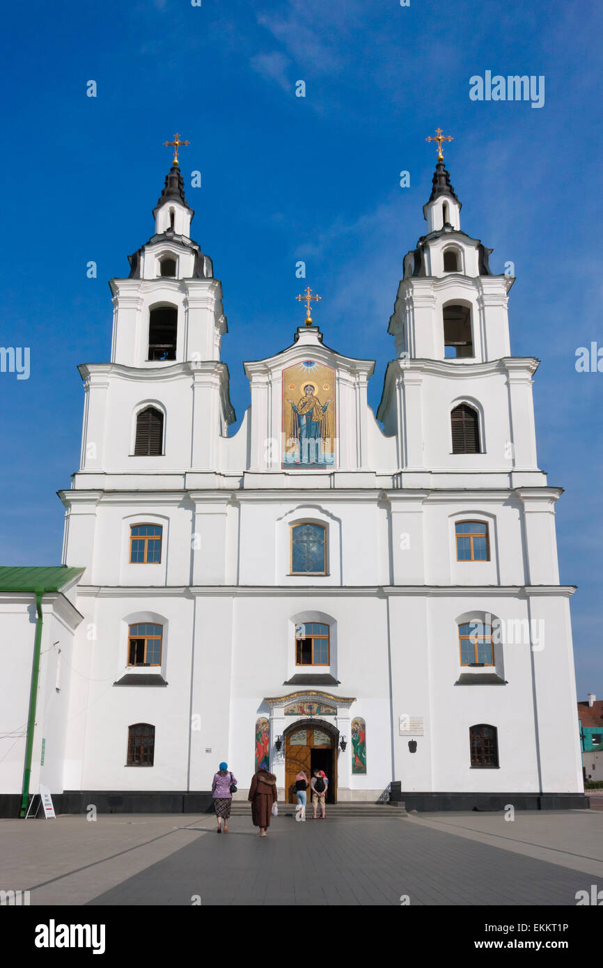 Cathédrale de l'Esprit Saint, Minsk, Bélarus Banque D'Images