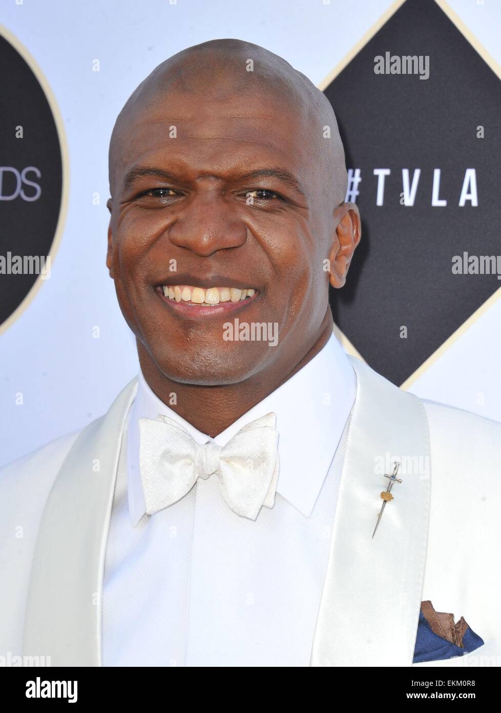 Los Angeles, CA. Apr 11, 2015. Terry Crews aux arrivées pour 2015 TV LAND AWARDS, le Saban Theatre, Los Angeles, CA, 11 avril 2015. Credit : Dee Cercone/Everett Collection/Alamy Live News Banque D'Images