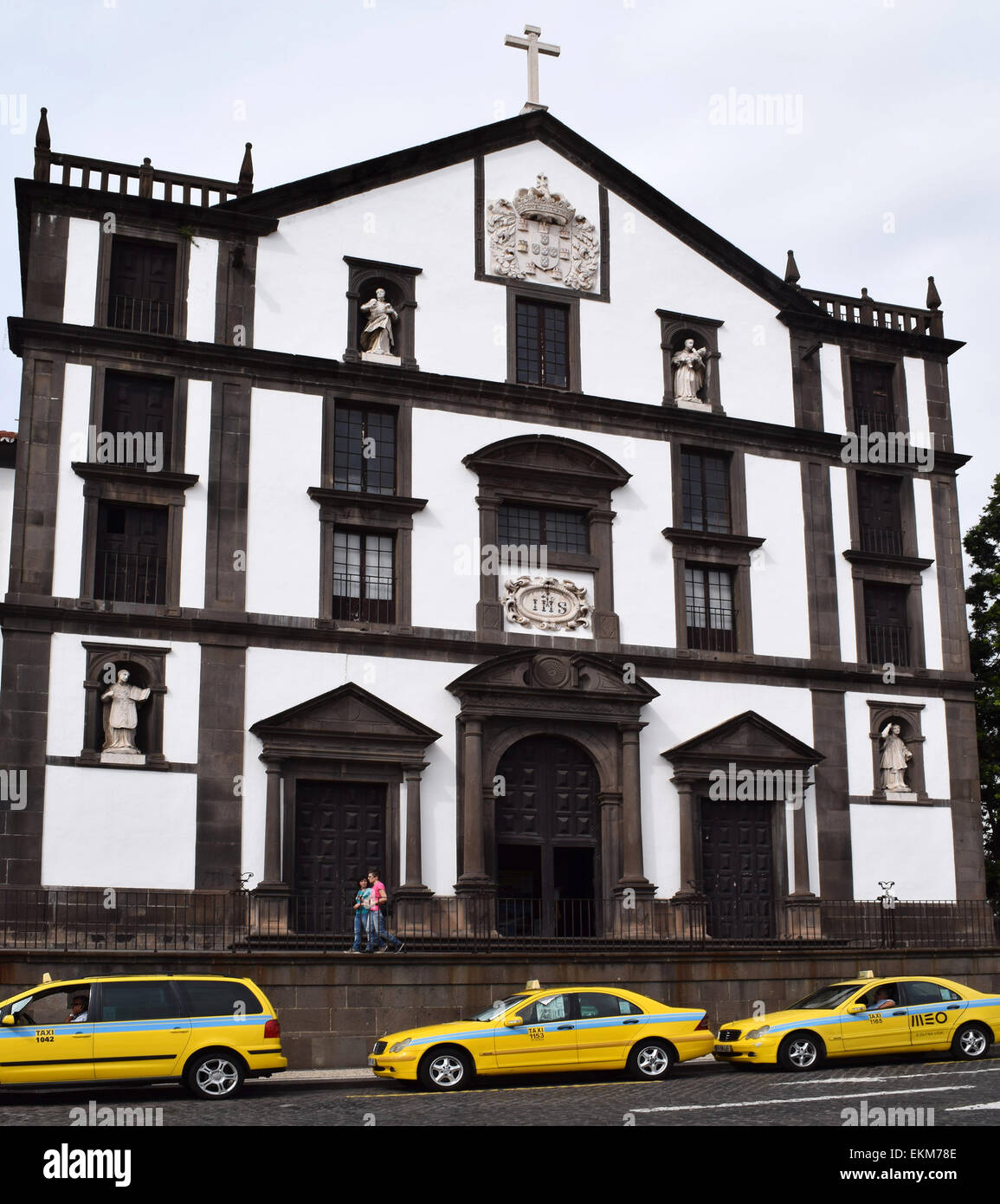 3514 Église do Colegio Funchal Banque D'Images