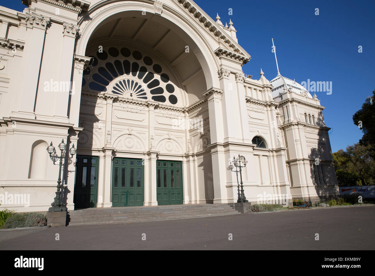 Le Palais royal des expositions dans la région de Carlton Gardens, Melbourne, Australie Banque D'Images