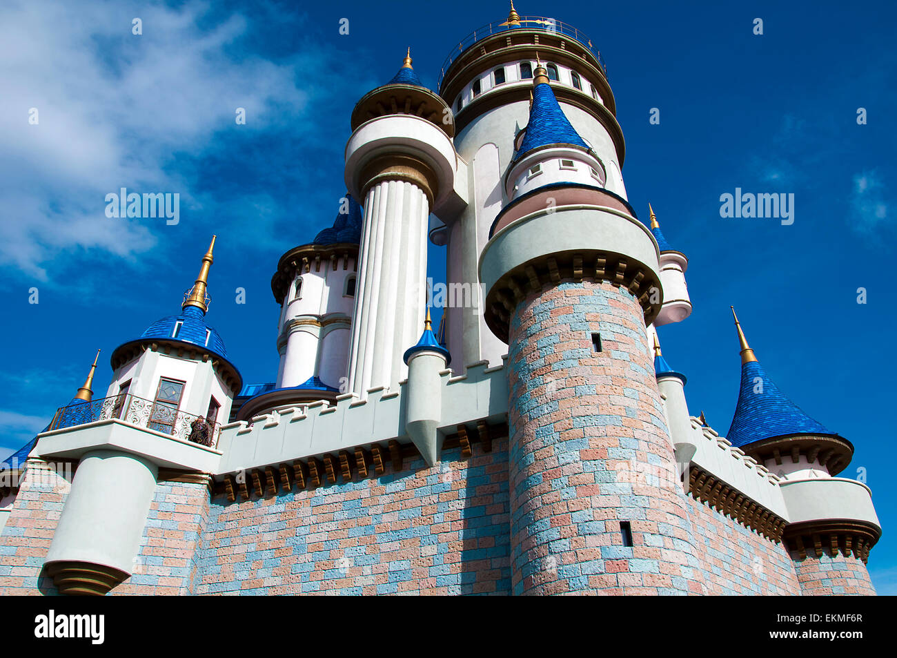 Château de conte de fées Banque D'Images