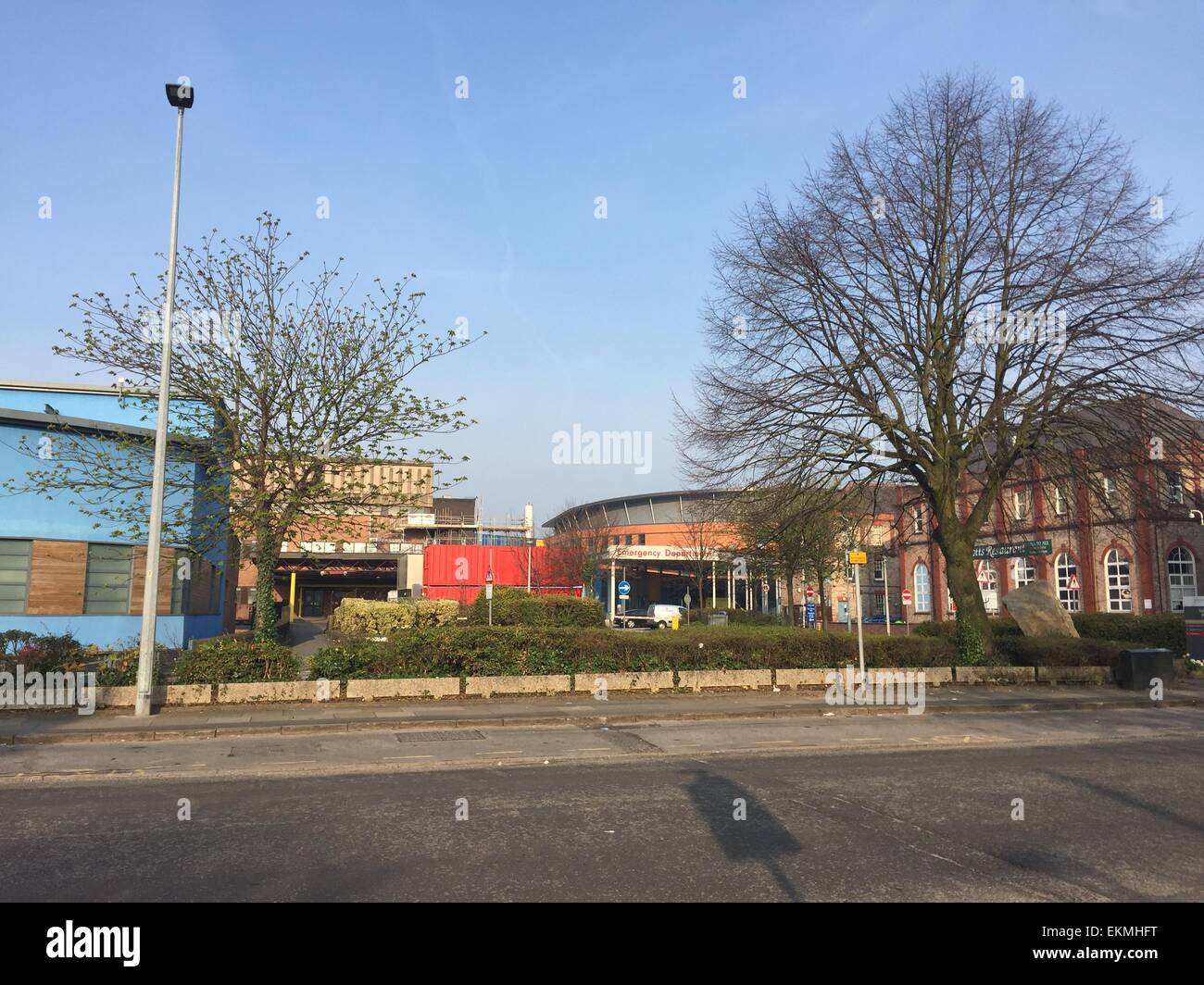 NHS Foundation Trust Royal de Salford Banque D'Images