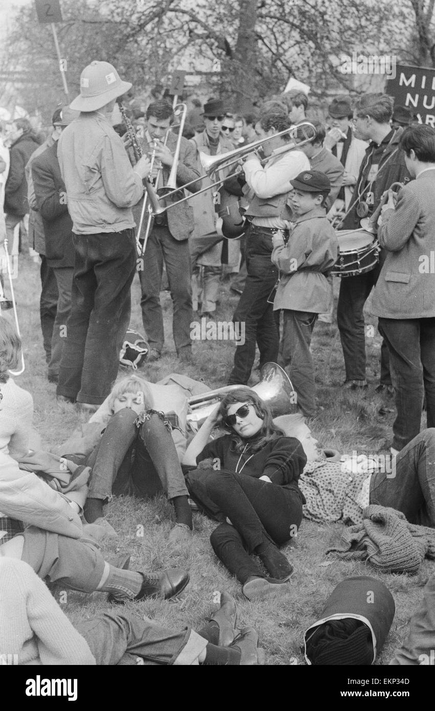 Aldermaston à Londres, le 31 Mars 1961 Mars Banque D'Images