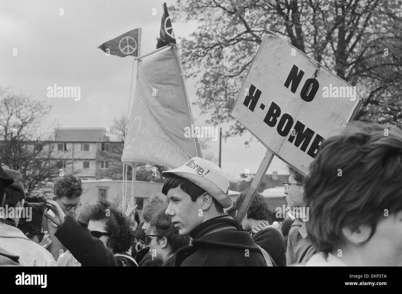 Aldermaston à Londres, le 31 Mars 1961 Mars Banque D'Images