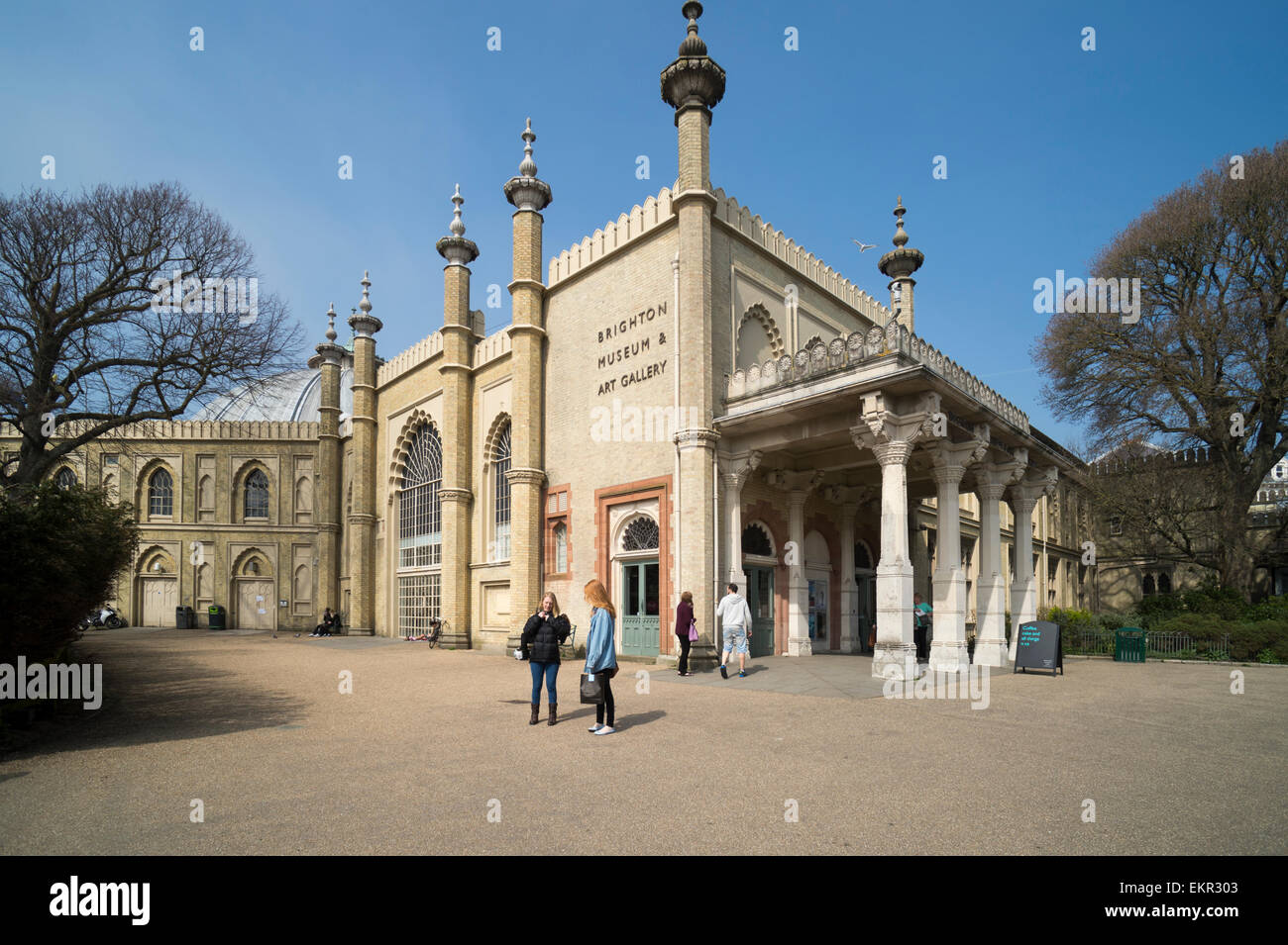 Le Musée et galerie d'Art de Brighton Banque D'Images