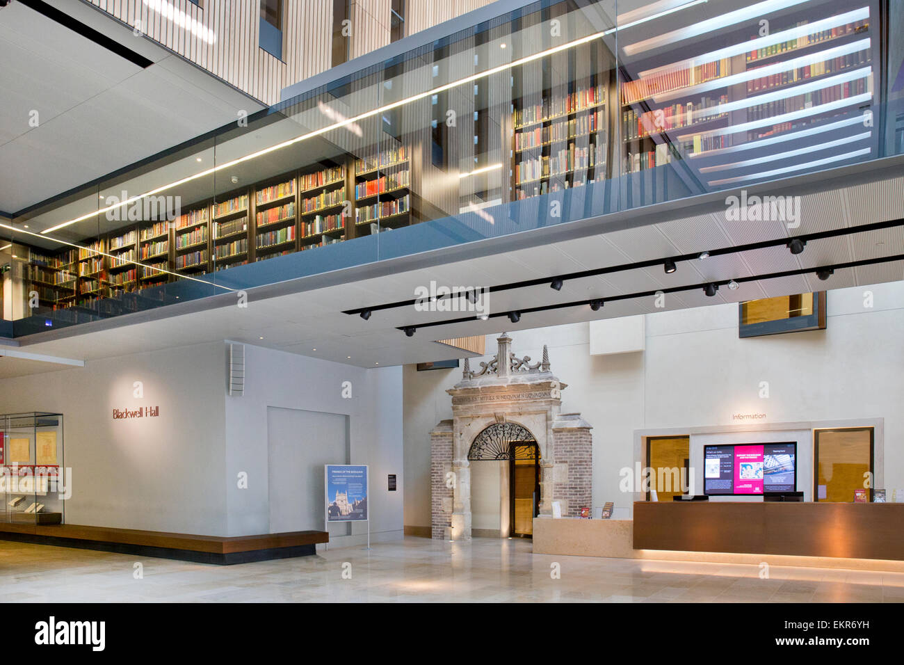 Nouvelles bibliothèques Bodleian Library Weston remis à l'Université d'Oxford Banque D'Images
