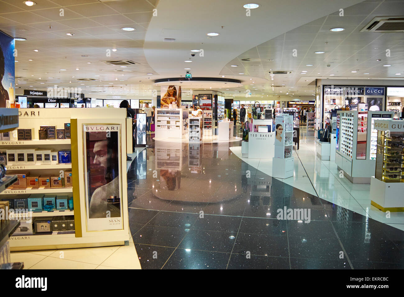 World duty free shop airport Banque de photographies et d’images à