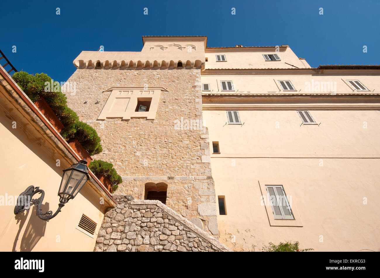 San Felice Circeo,Tour de Templiers, lazio, Italie Banque D'Images