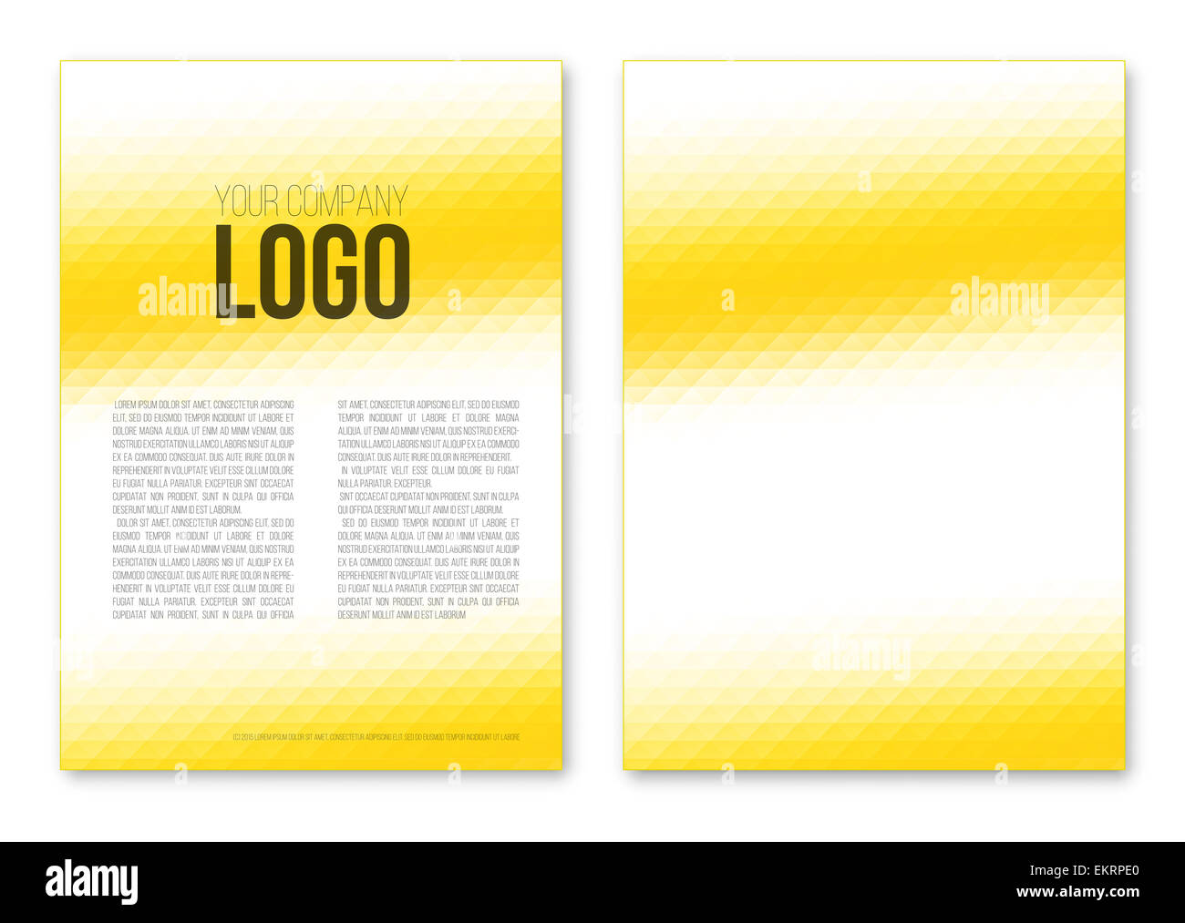 Page de garde jaune Banque de photographies et d’images à haute