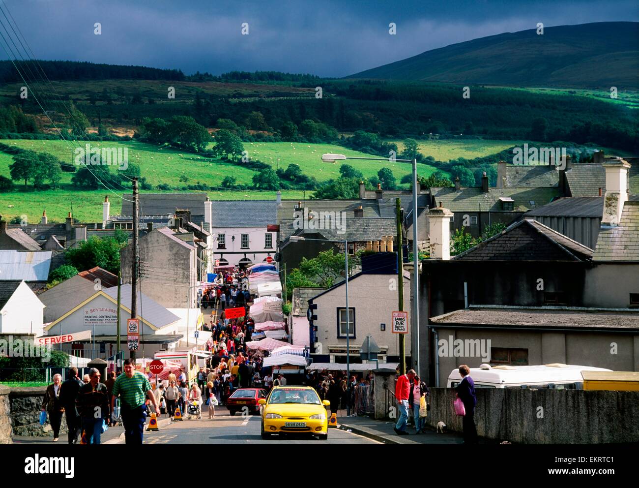 Ould Lammas Fair, Ballycastle, Co Antrim, Irlande ; foire traditionnelle associée à l'Lammas Harvest Festival Banque D'Images