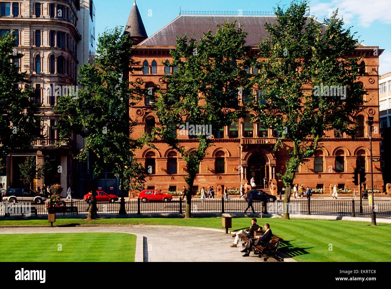 Marks & Spencer, Donegall Square, Belfast, Irlande ; 19ème siècle conçu par Charles Lanyon Banque D'Images