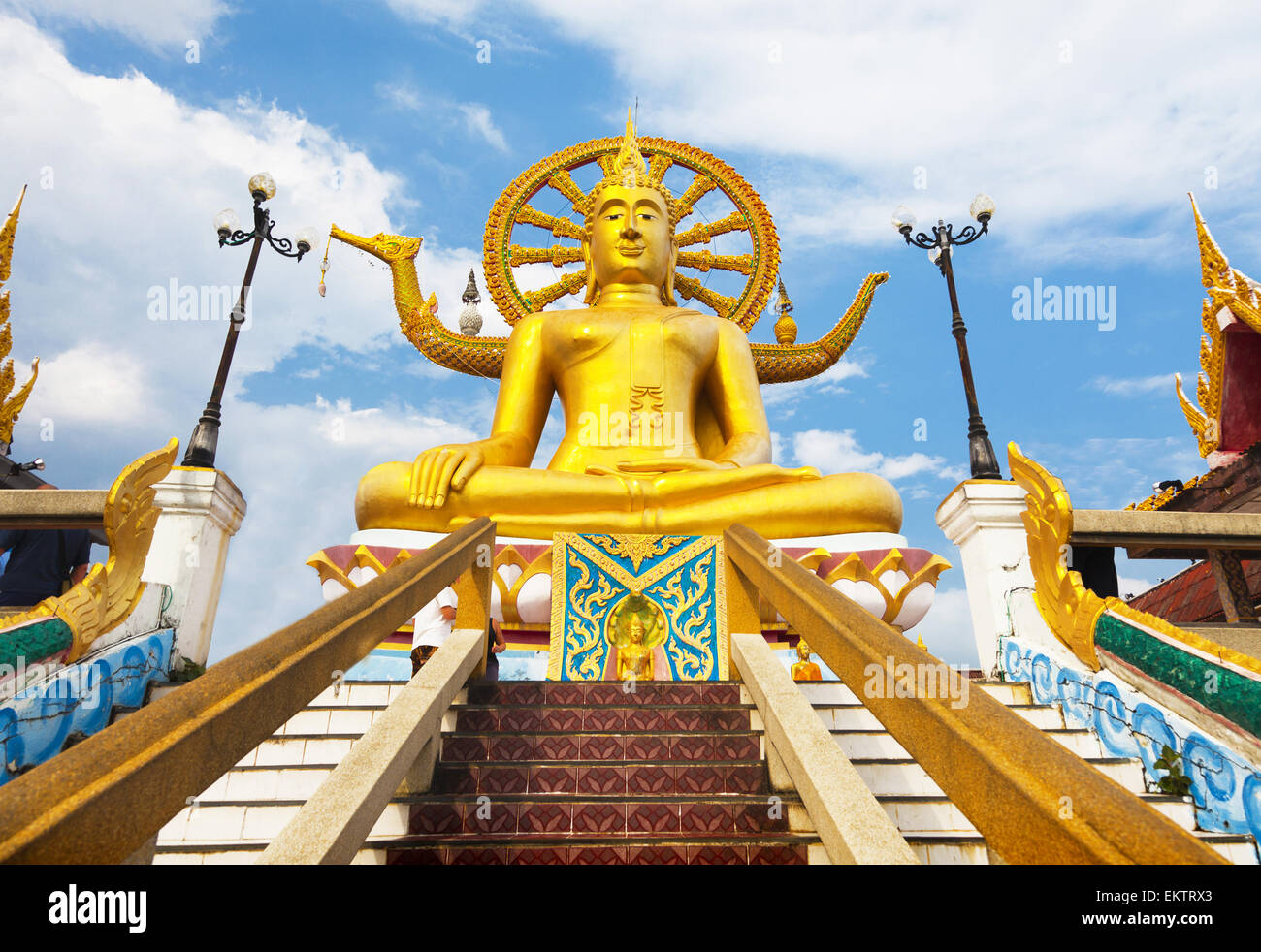 Statue du Grand Bouddha à Koh Samui, Thaïlande Banque D'Images