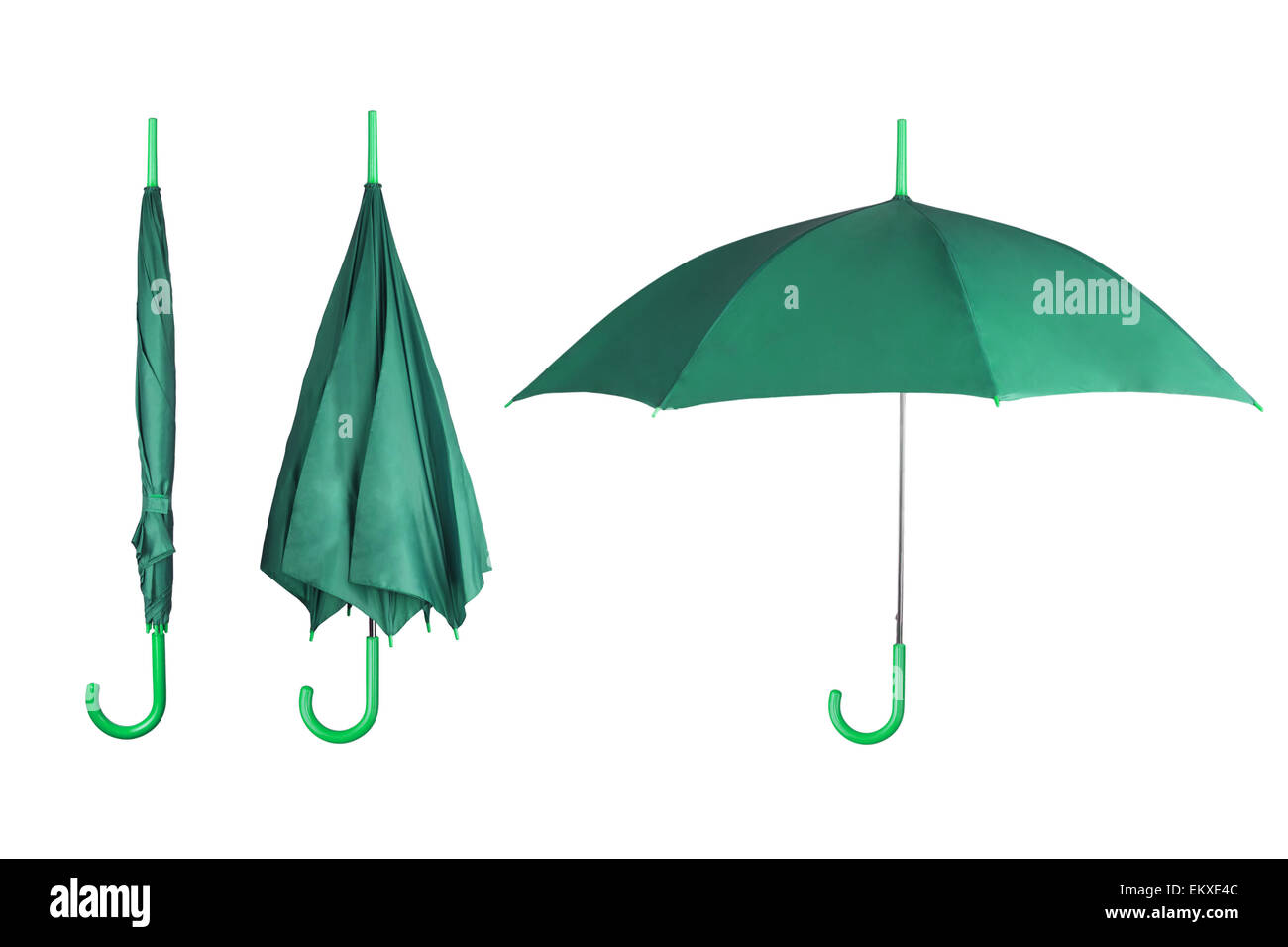 Ensemble de parapluies Banque D'Images