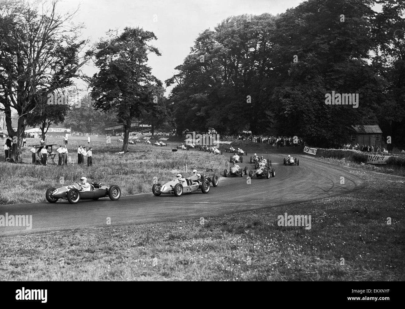 Daily Herald réunion de courses à Oulton Park. Août 1955. Banque D'Images