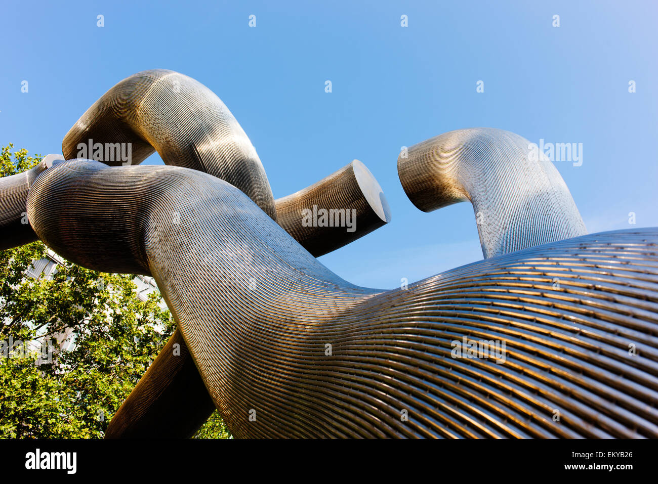 'Berlin' par l'époux et l'épouse de sculpteurs Martin Matschinsky et Brigitte Matschinsky-Denninghoff. Banque D'Images