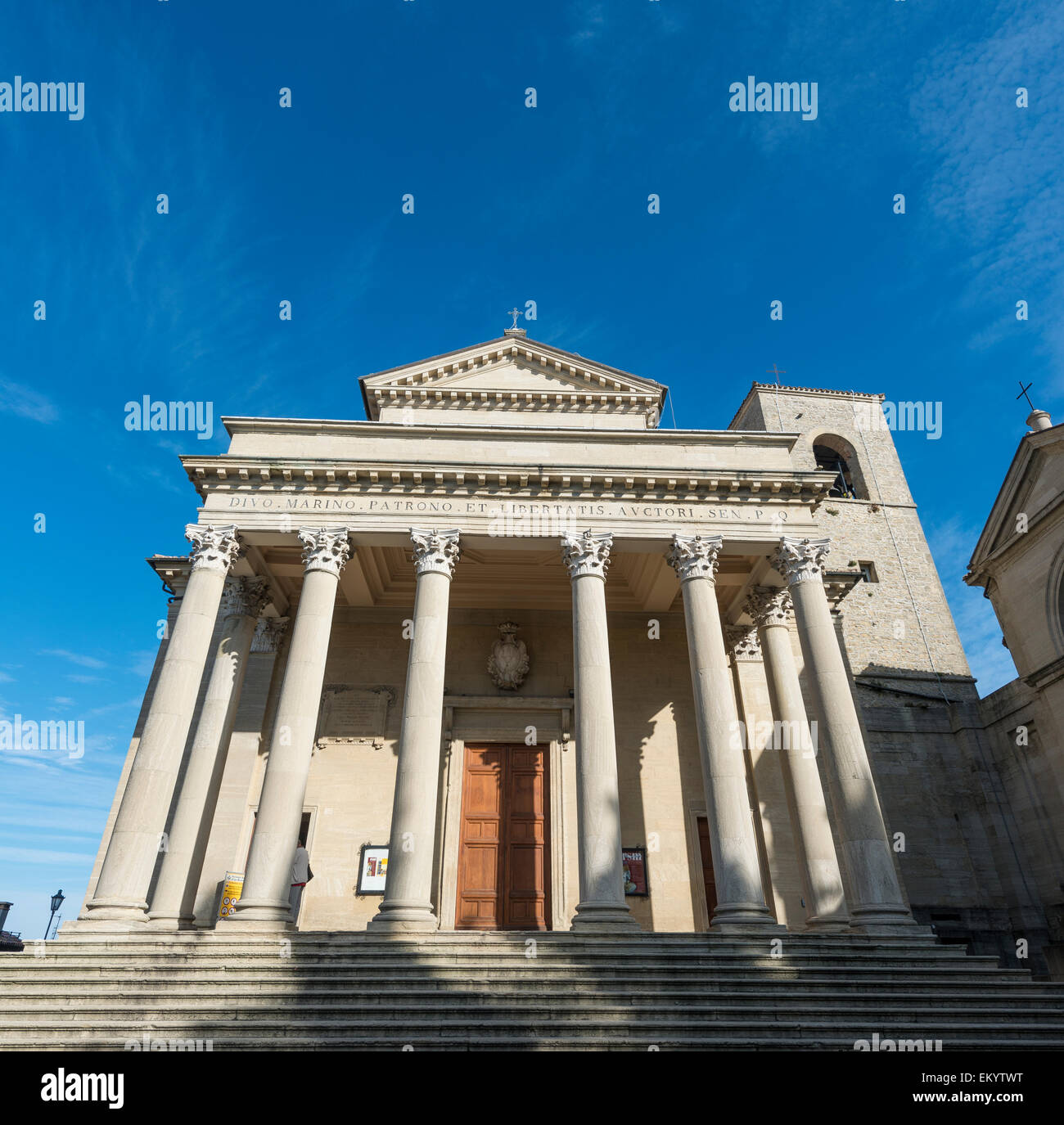 Basilique del Santo Saint-marin, Saint-Marin, République de Saint-Marin Banque D'Images