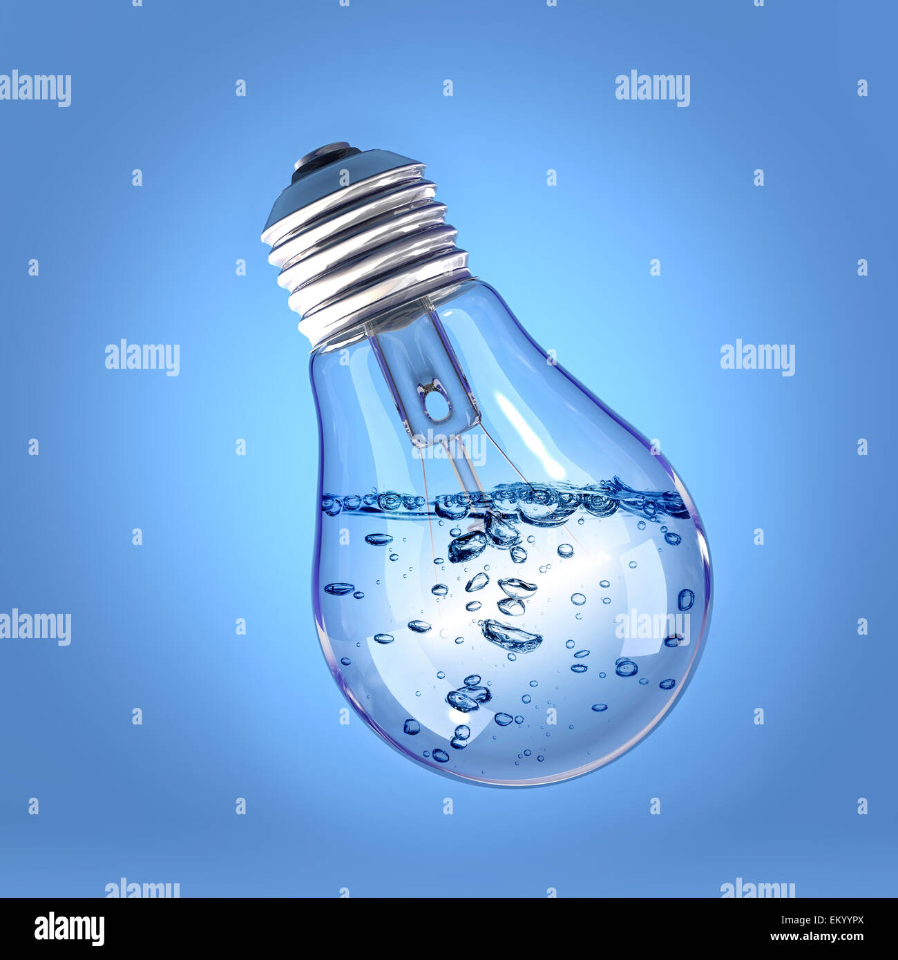 Liquide dans une ampoule Photo Stock - Alamy