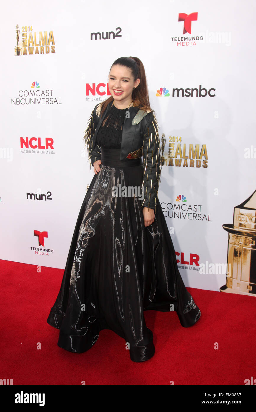 ALMA Awards 2014 - Arrivées en vedette : Fatima Ptacek Où : Pasadena, California, United States Quand : 11 Oct 2014 Banque D'Images