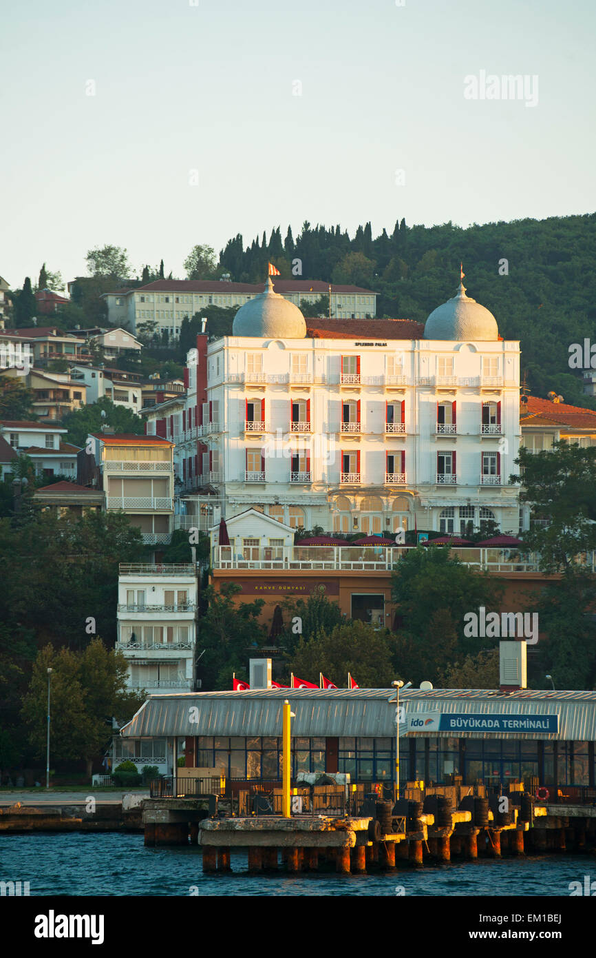 La Turquie, Istanbul, Prinzeninseln (TÜRK. Adalar) im Marmarameer, Büyükada, Splendid Palace Hotel Banque D'Images