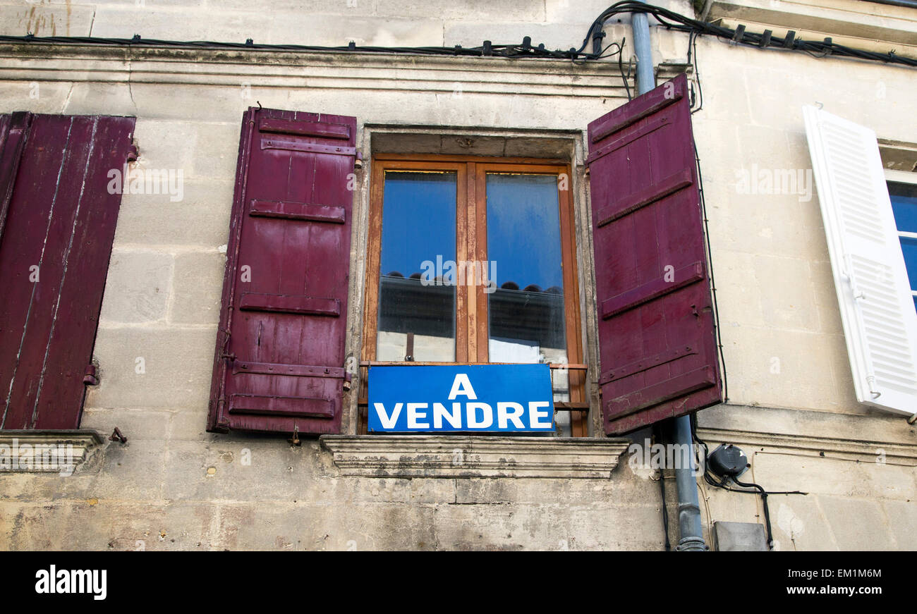 Maison appartement à vendre a vendre France French property Banque D'Images