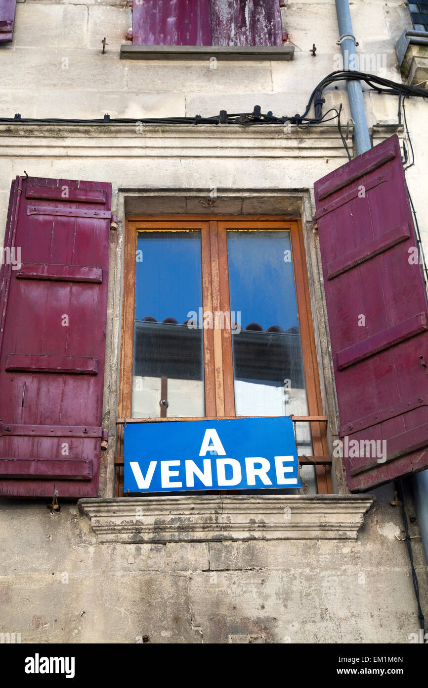 Maison appartement à vendre a vendre France French property Banque D'Images