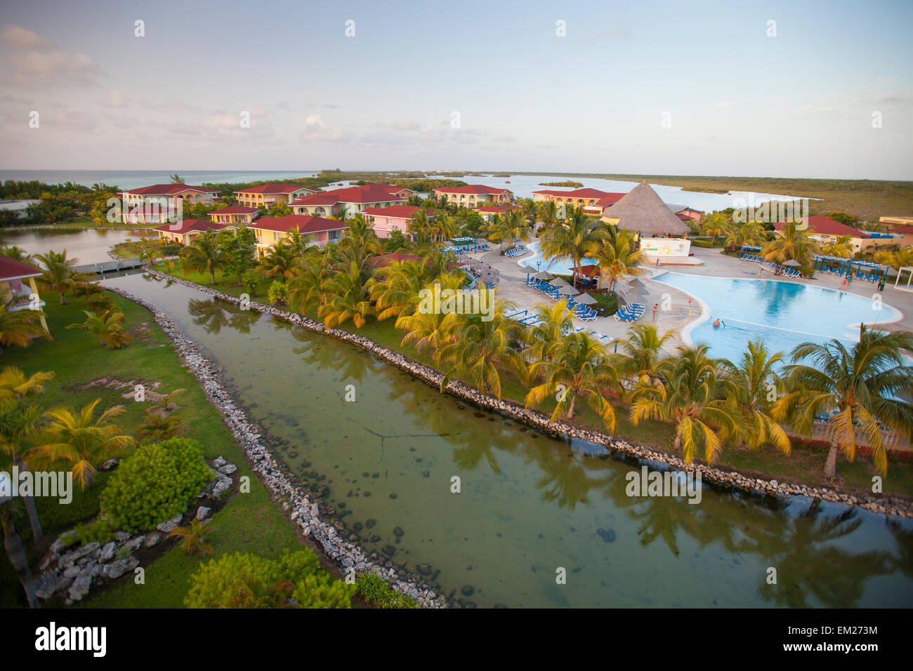 Memories Caribe Resort de Cayo Coco, Cuba Banque D'Images