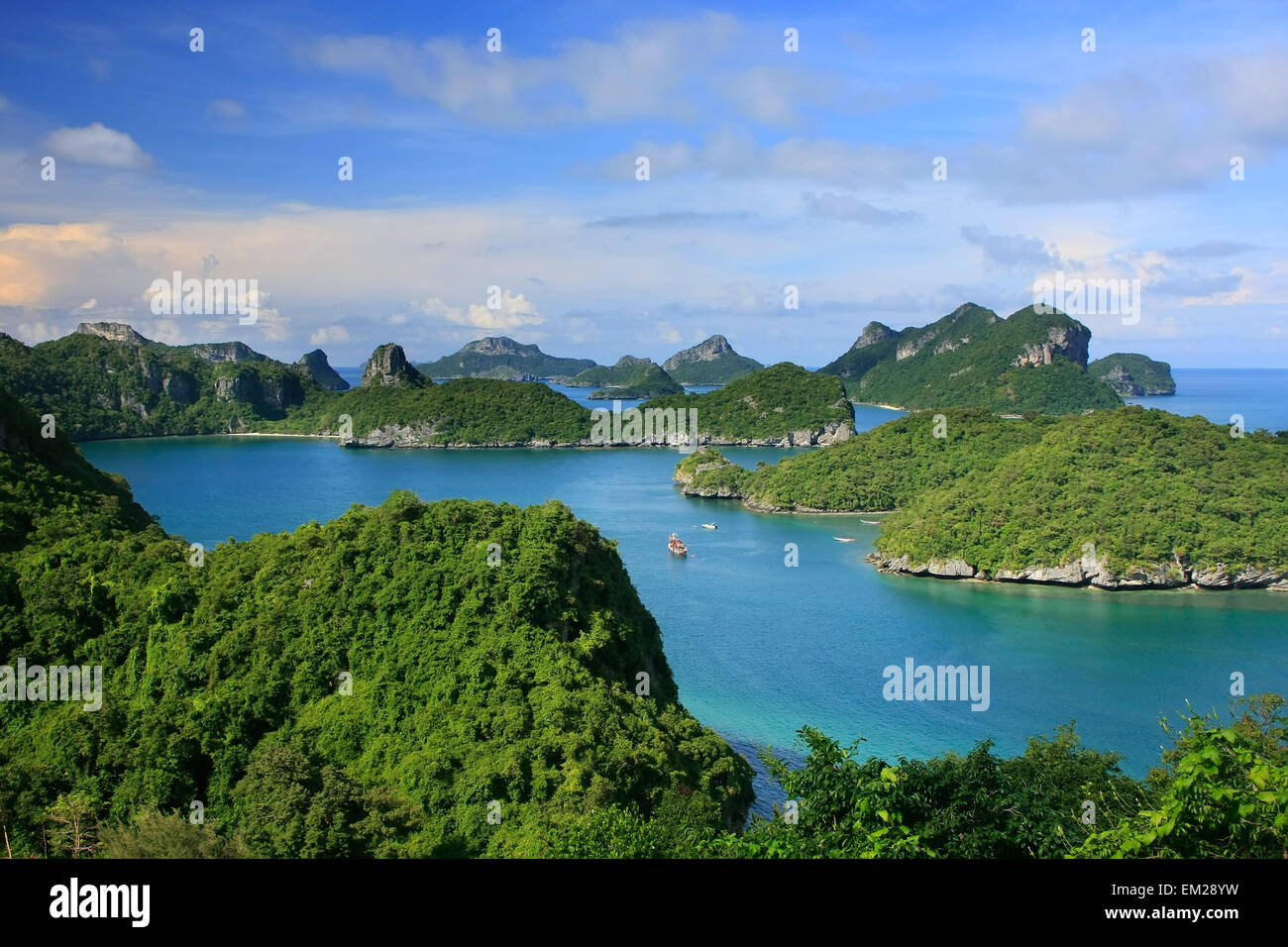 Ang Thong National Marine Park, Thaïlande Banque D'Images
