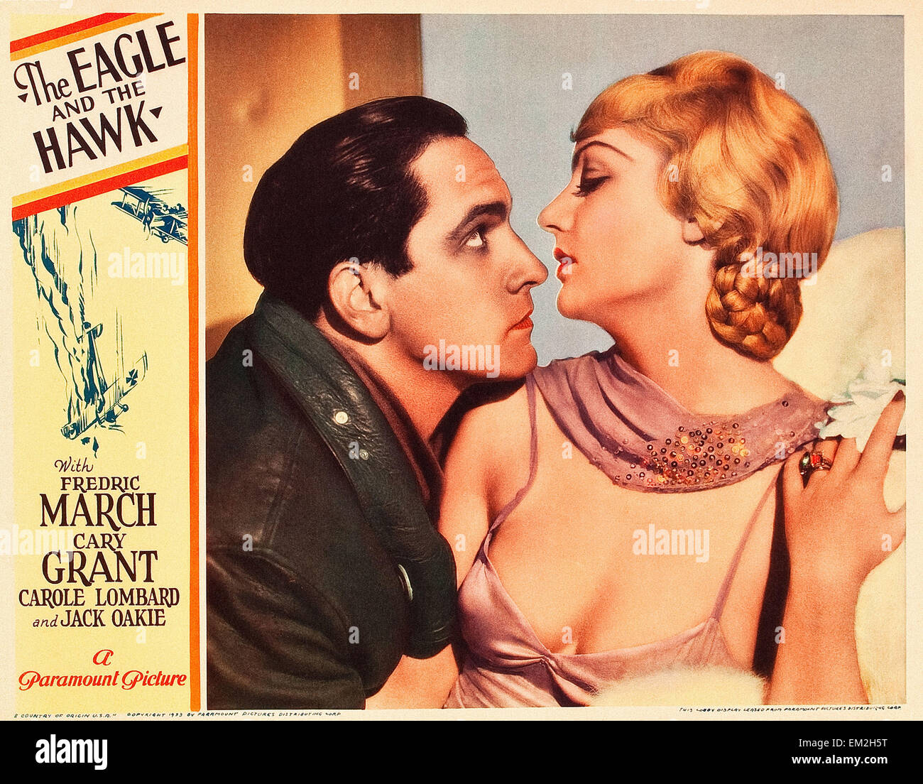 L'aigle et l'épervier - 1933 - L'affiche de film Banque D'Images