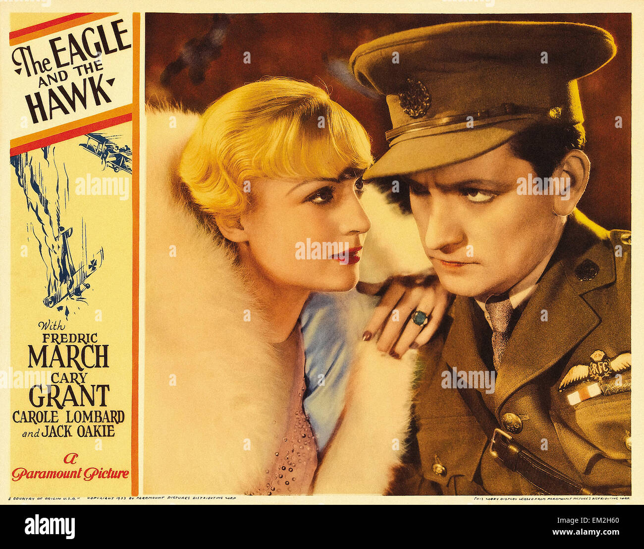 L'aigle et l'épervier - 1933 - L'affiche de film Banque D'Images