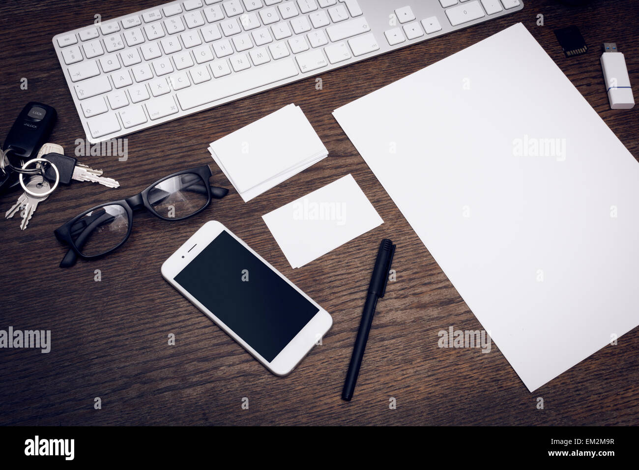 Modèle de conception de l'identité de l'entreprise Banque D'Images