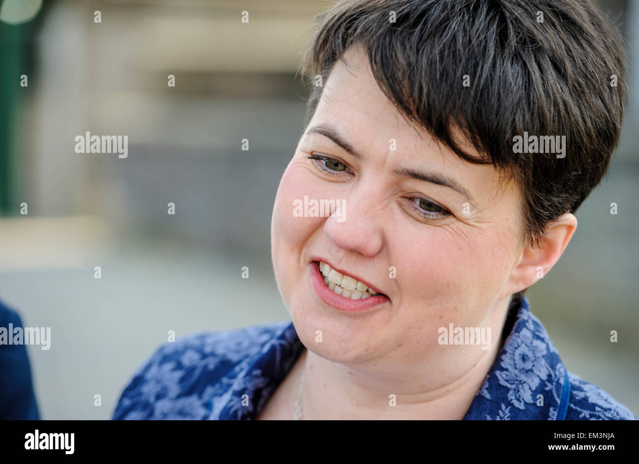 Ruth Davidson, Chef, Parti unioniste et conservateur écossais Banque D'Images
