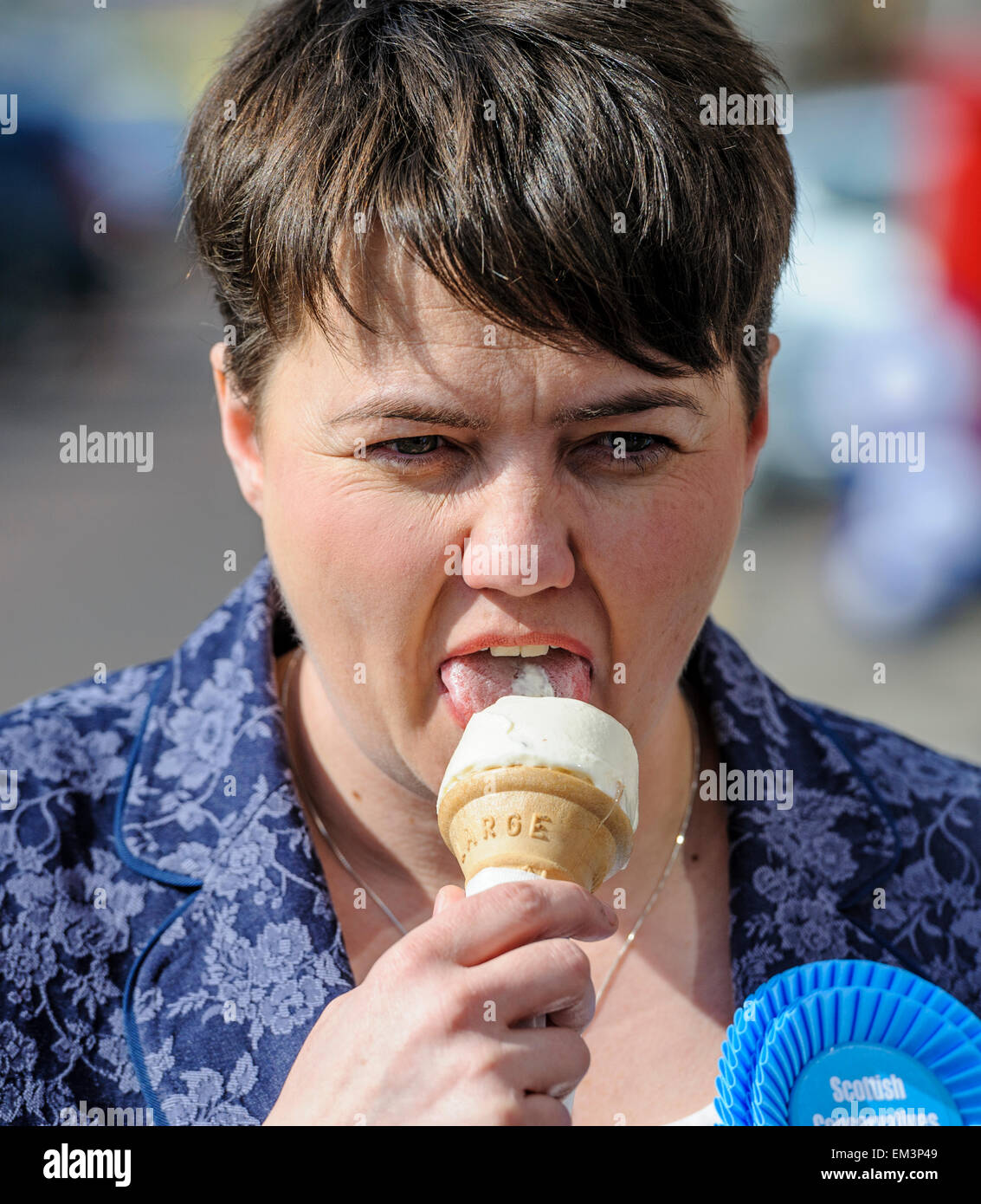 Ruth Davidson, Chef, Parti unioniste et conservateur écossais Banque D'Images