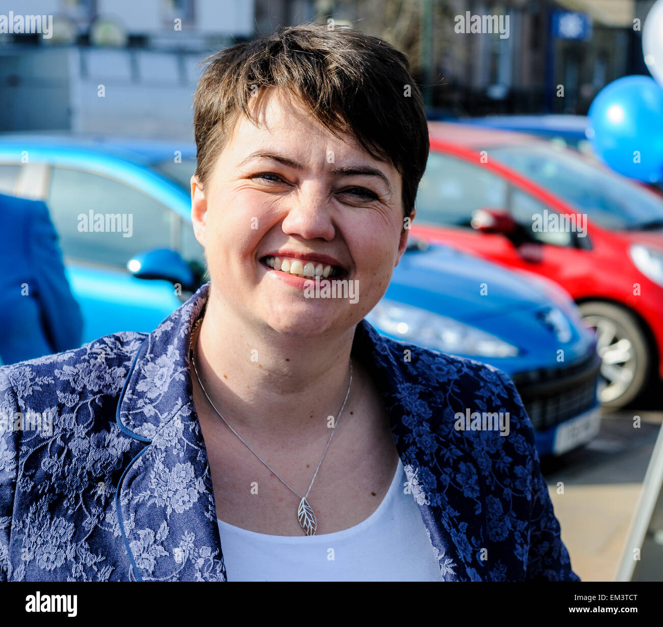 Ruth Davidson, Chef, Parti unioniste et conservateur écossais Banque D'Images