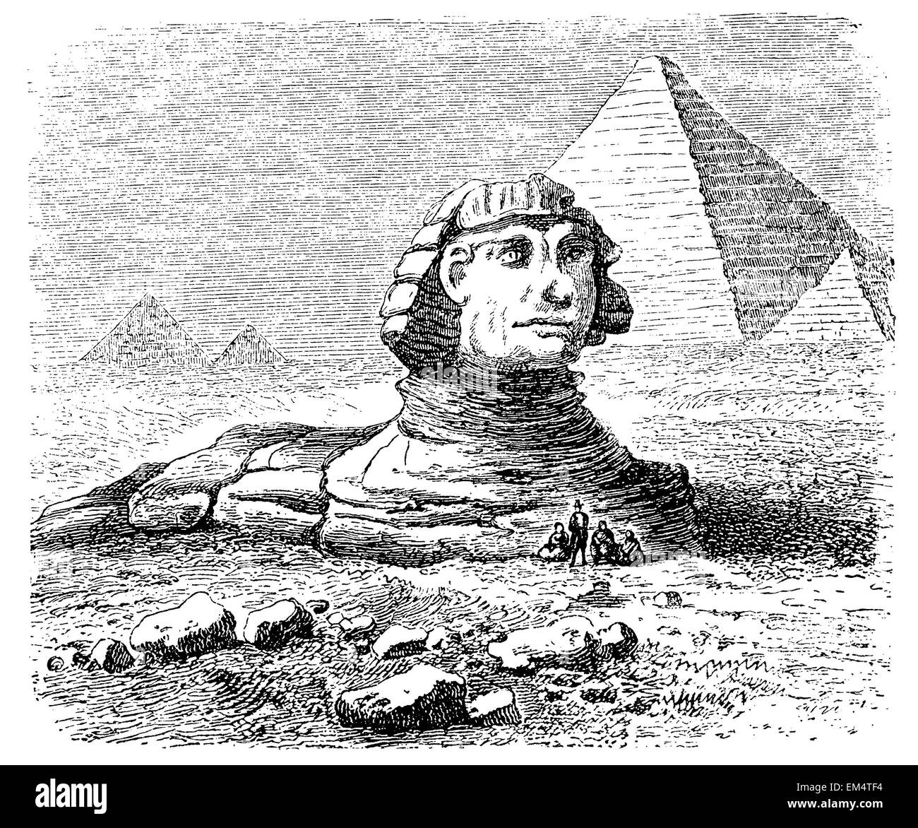 Egypte : Sphinx Banque D'Images