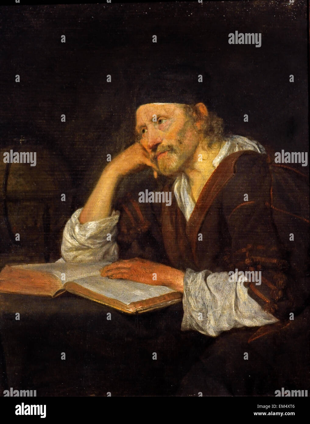 L'Héraclite Héraclite d'Ephèse ( 535 - 475 av. J.-C. ) des philosophe grec présocratique ) 1648 Gerard Ter Borch Néerlandais Pays-Bas 1617-1681 Banque D'Images