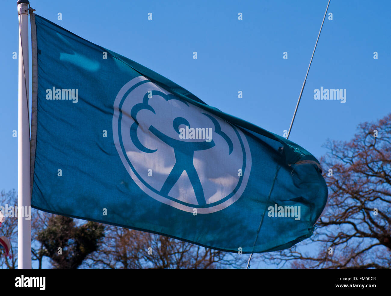 L'Agence de l'environnement Royaume-uni Drapeau Banque D'Images