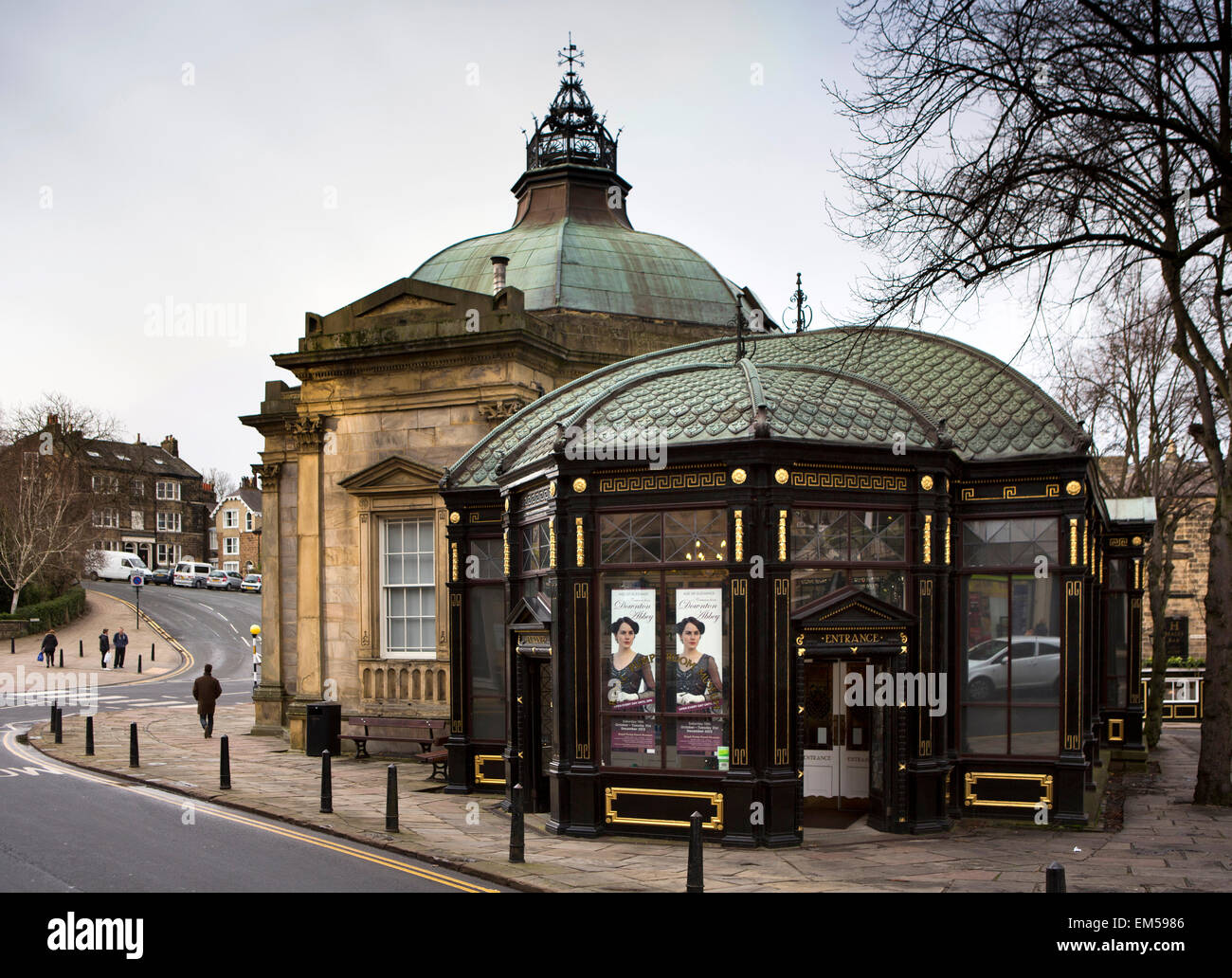 Royaume-uni, Angleterre, dans le Yorkshire, Harrogate, Crescent Road, Royal Pump Room Museum, (le Spaw puant) Banque D'Images