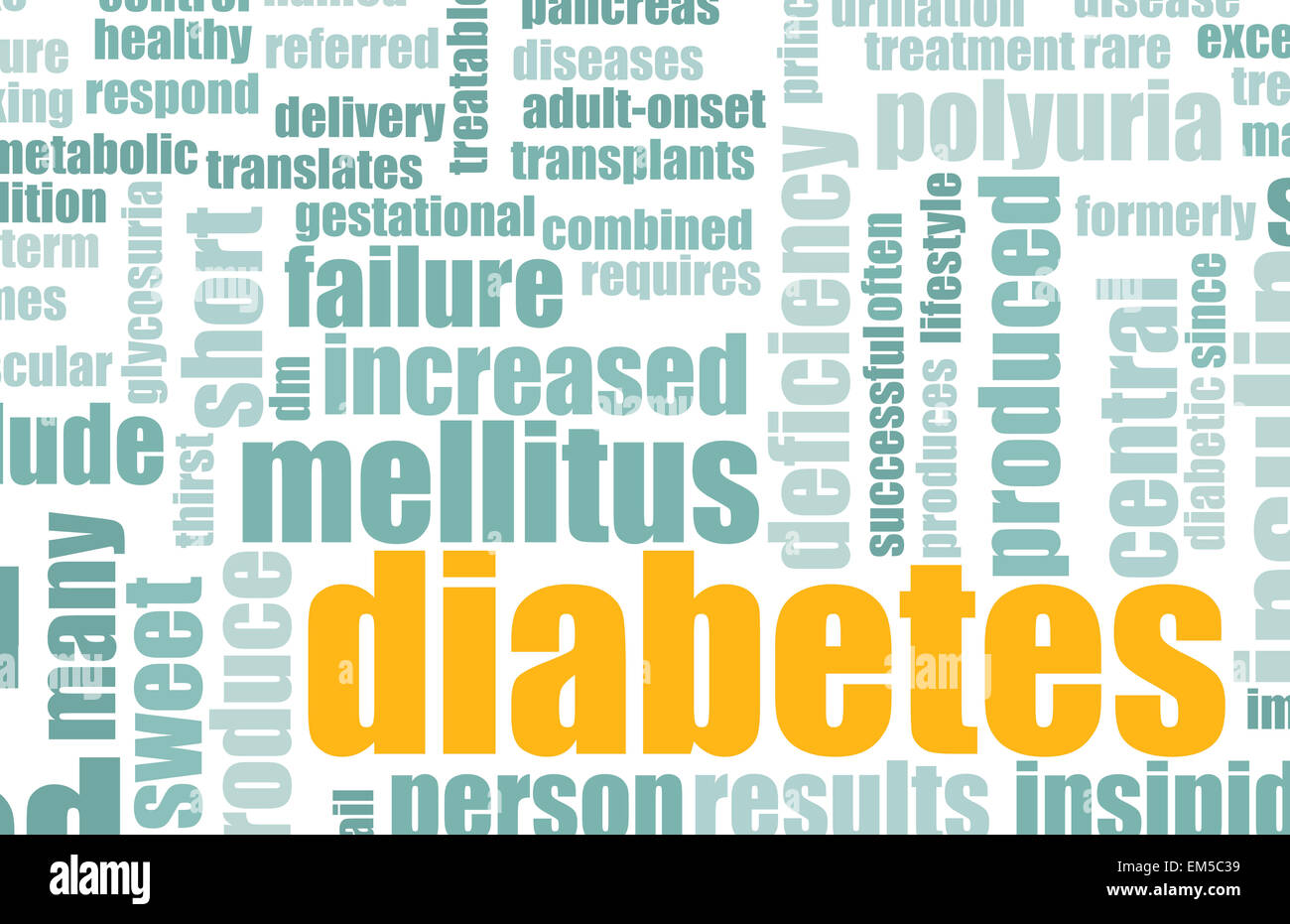 Diabète Banque D'Images