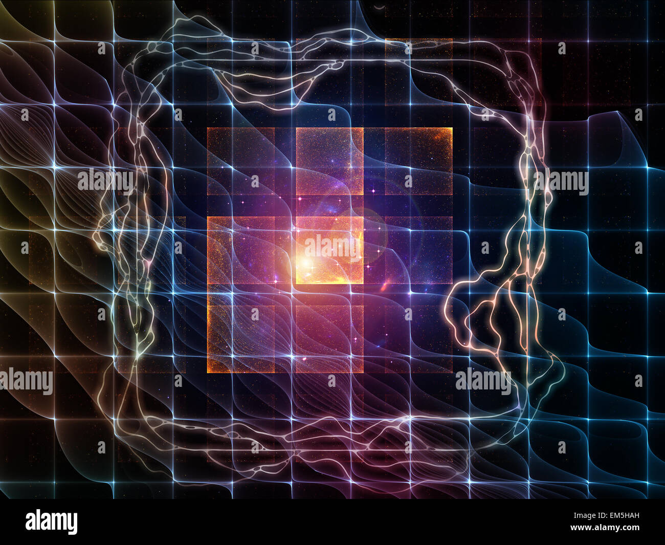 Arrangement de La Division Espace Banque D'Images