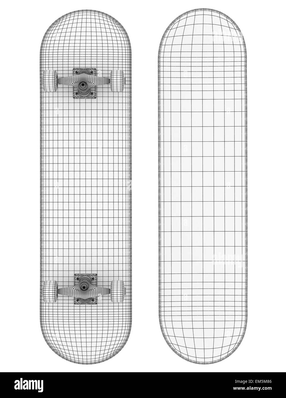 planche à roulettes Banque D'Images