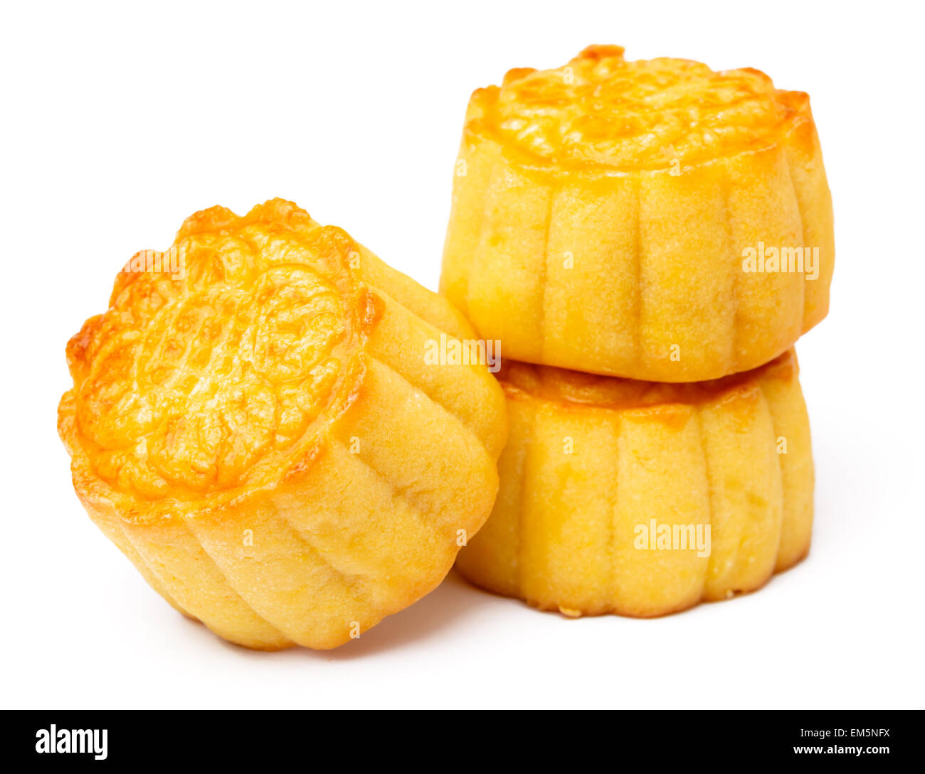 Mooncake traditionnel Banque D'Images